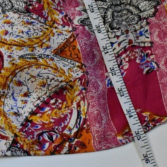 Free People Count Me In Trapeze Boho Tank Top Floral Mini Dress Size XS - Picture 6 of 15